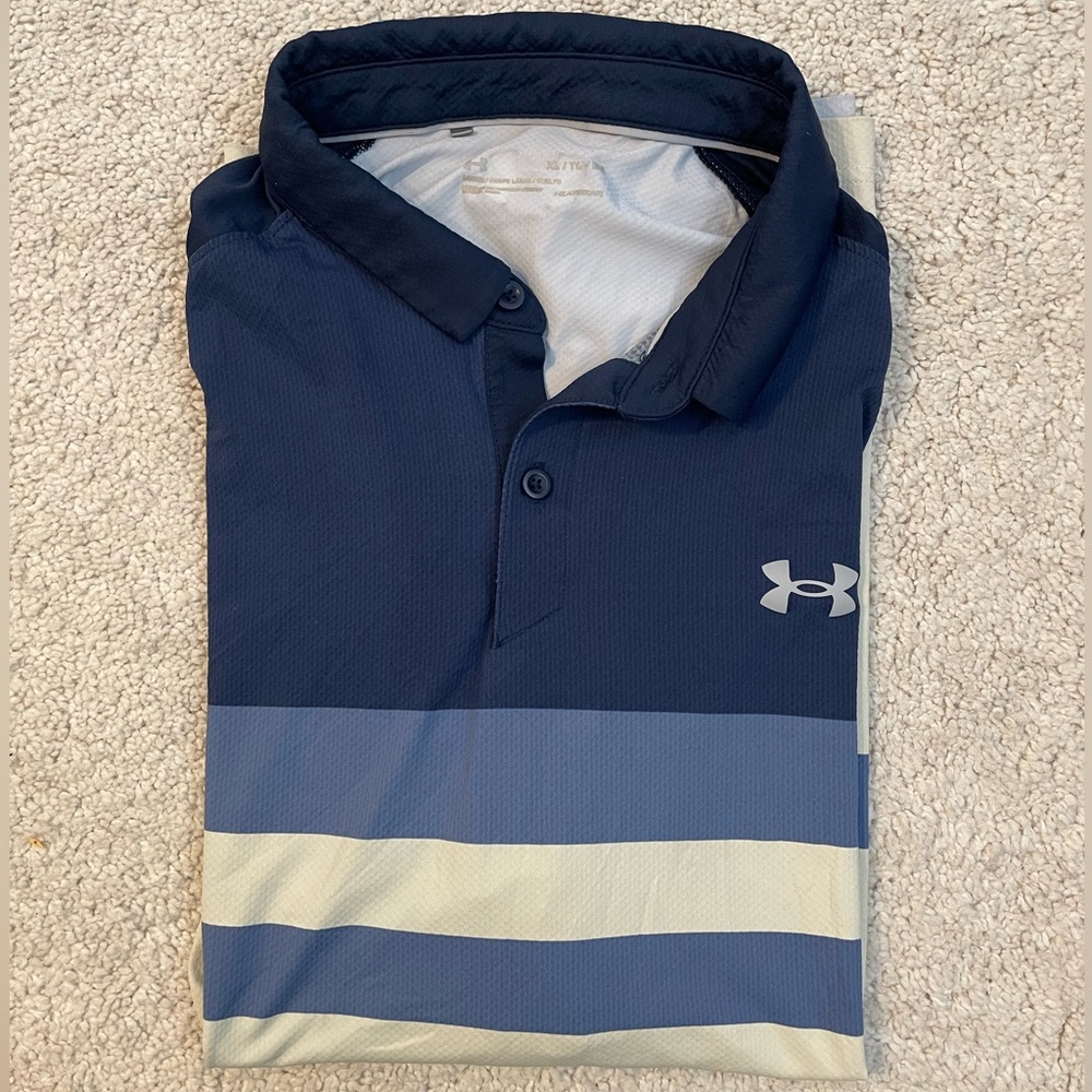 Men’s Under Armour Color Block Golf Polo